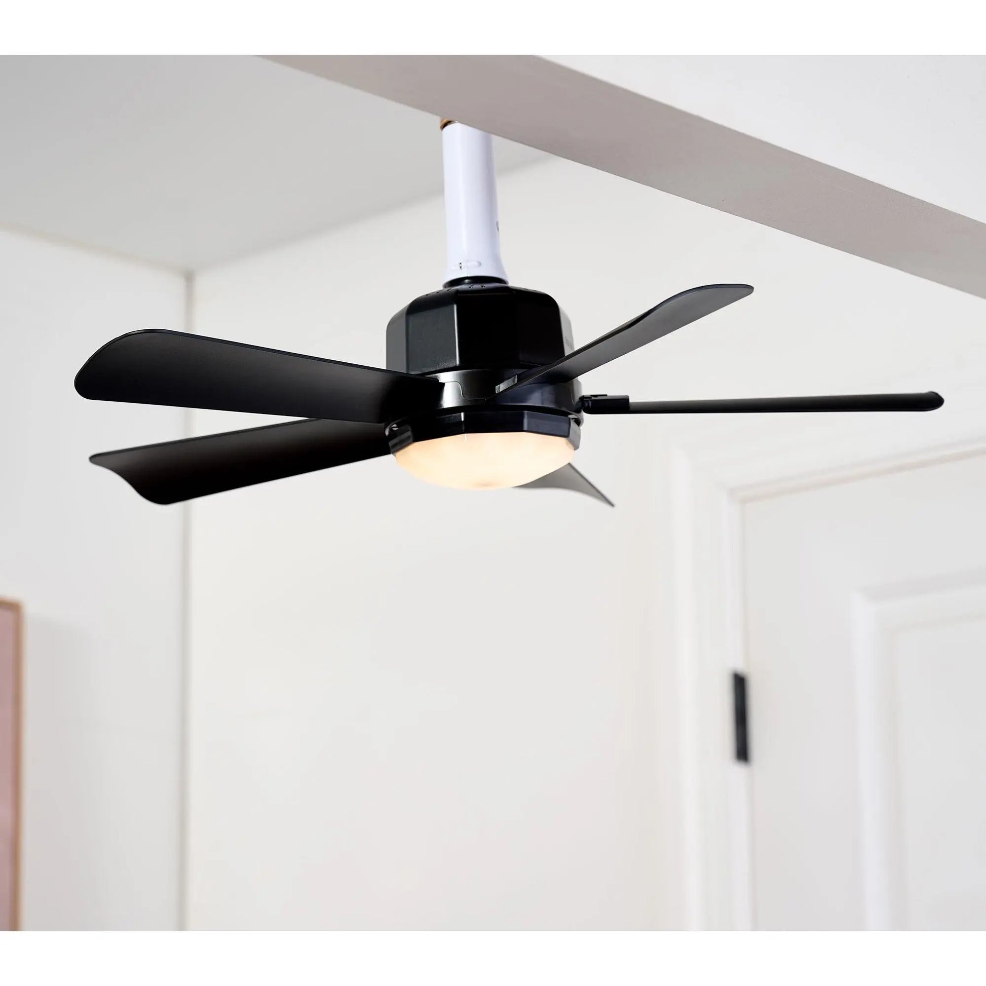 Cascade Pro 2-In-1 Socket 19" Ceiling Fan & LED Light